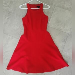 Banana Republic petite red dress